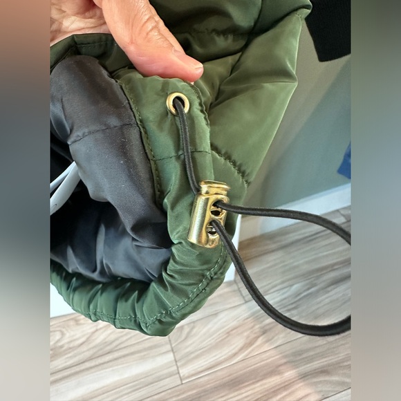 Women’s Size Small Rampage Hunter Green Puffer Coat Jacket - Picture 5 of 10